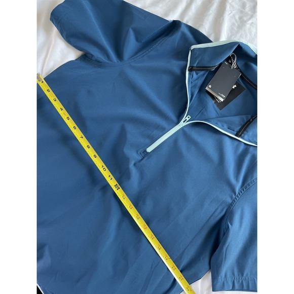 Men's Under Armour Short-Sleeve Voyager 1/4‎ Zip Pullover Size Medium - Picture 13 of 16